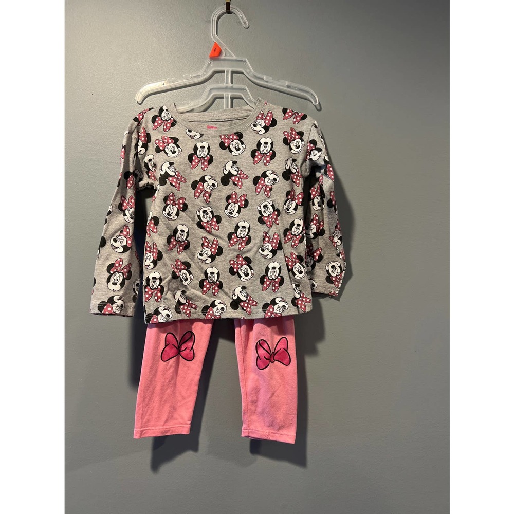 * Girls Disney Jr 3 piece Minnie outfit!  Size 2-T
